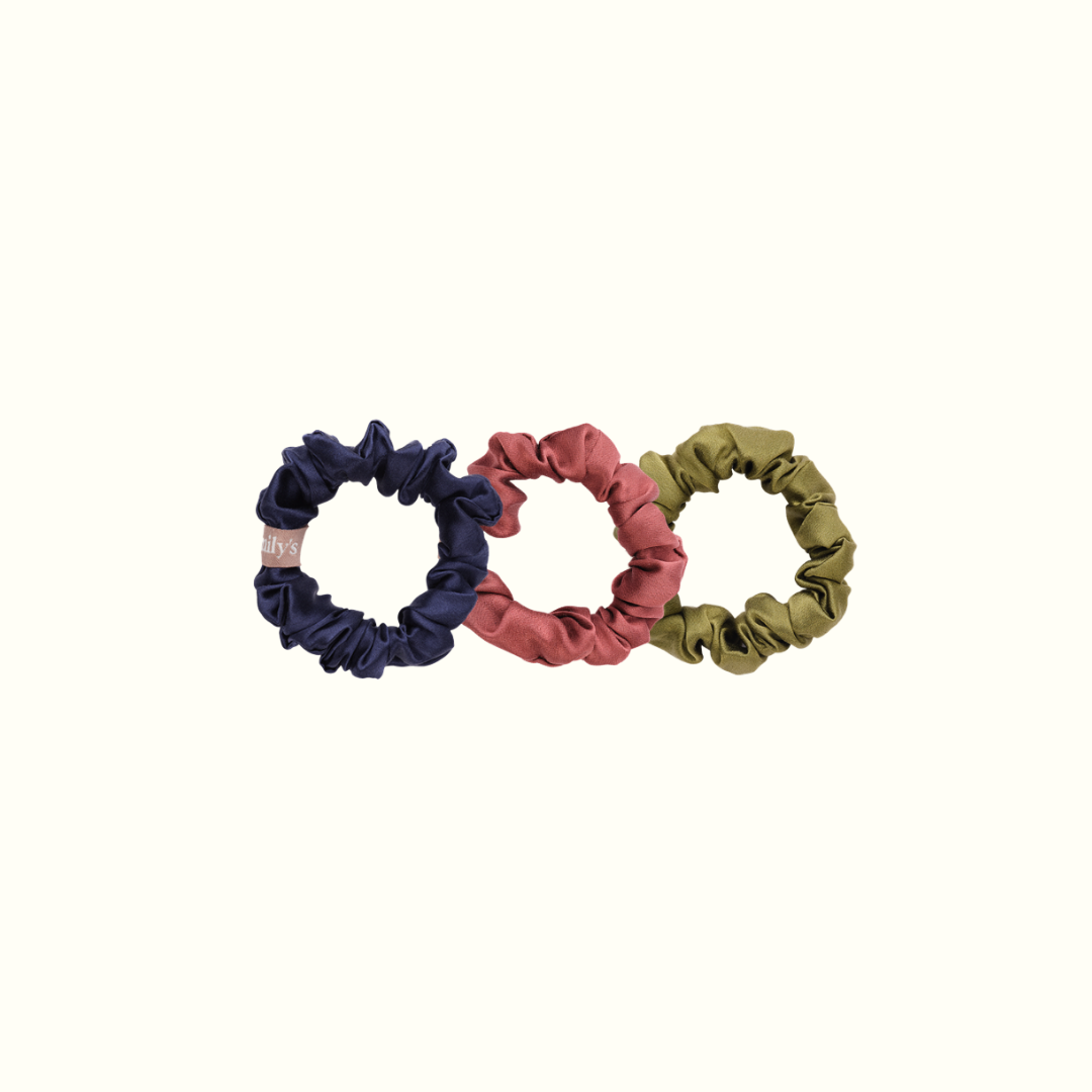 Lot de 3 chouchous 100% pure soie - Palazzo - le petit