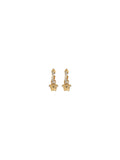 Versace Medusa Head Drop Earrings — Gold