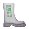 Men's Transparent Pvc Ankle Boots