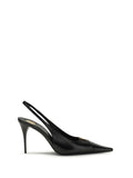 Saint Laurent Babylon Slingback Pump — Black
