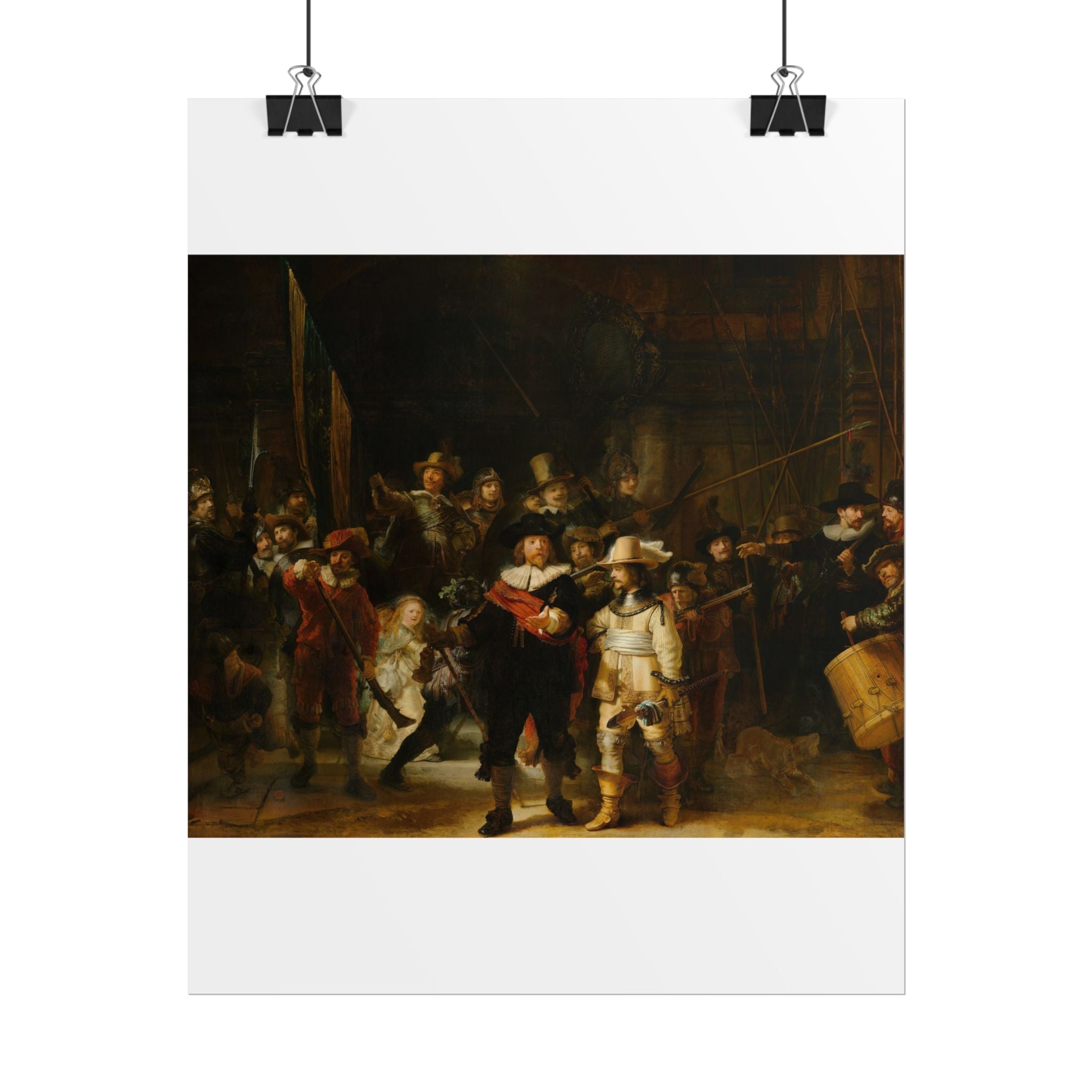 The Night Watch by Rembrandt — Fine Art Poster