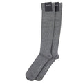 Men's Gray Cotton Socks Clothing
