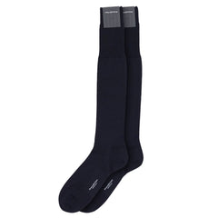 Men's Blue Wool Socks Clothing