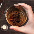 Vaso de whisky personalizado con nombre Happy 1st Father's Day Old Fashioned Rocks 10 oz Father's Day Gift for Dad