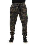 Men's Camouflage Cotton Joggers Multicolor