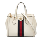 Small Leather Ophidia Satchel