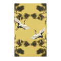Dancing Cranes in Golden Grove Accent Rug