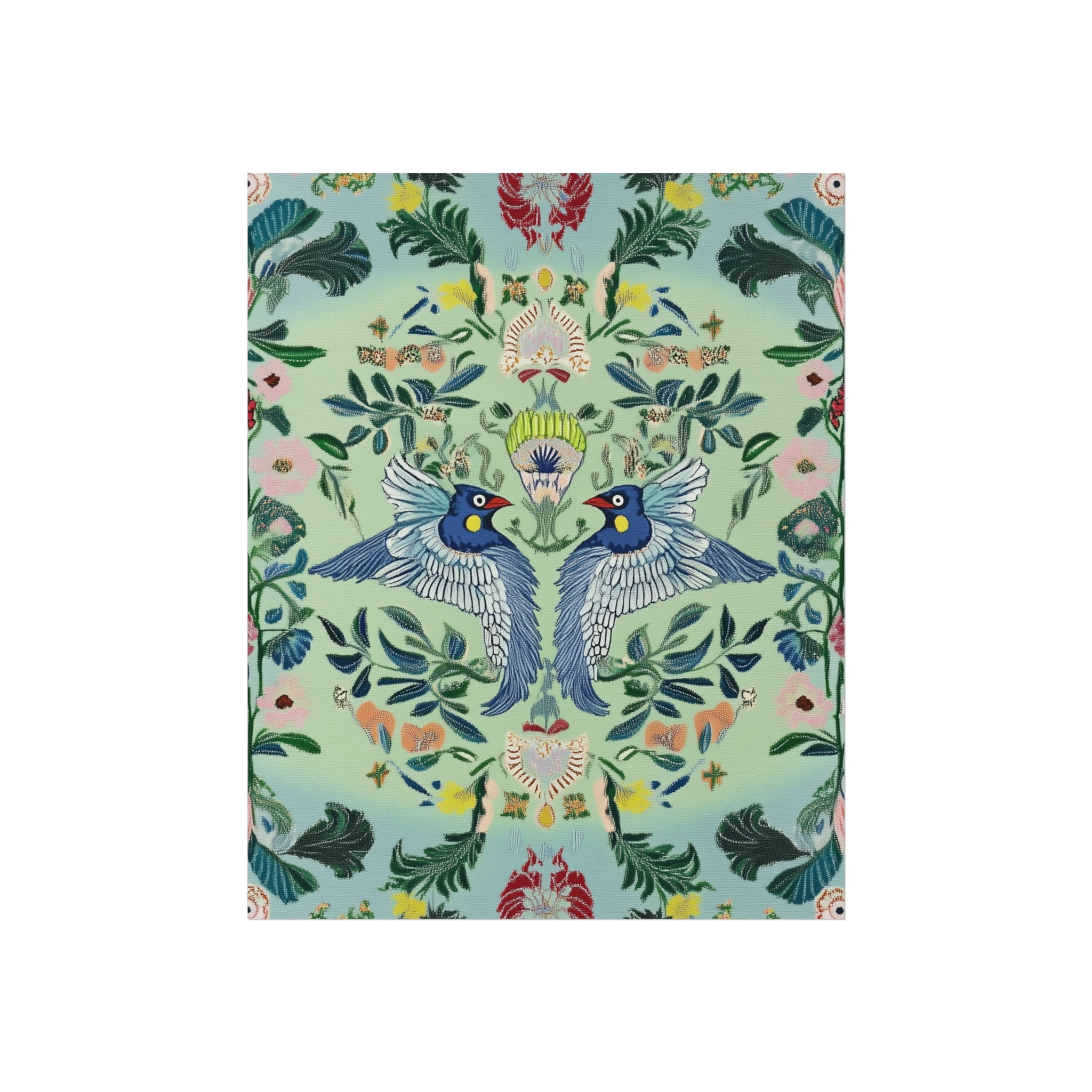 Verdant Falcon Fine Art Poster