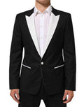 Women's Black White Martini 1 Button Men Suit Blazer And Pl+se+wv