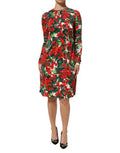 Women's Multicolor Floral Short Portofino Dress