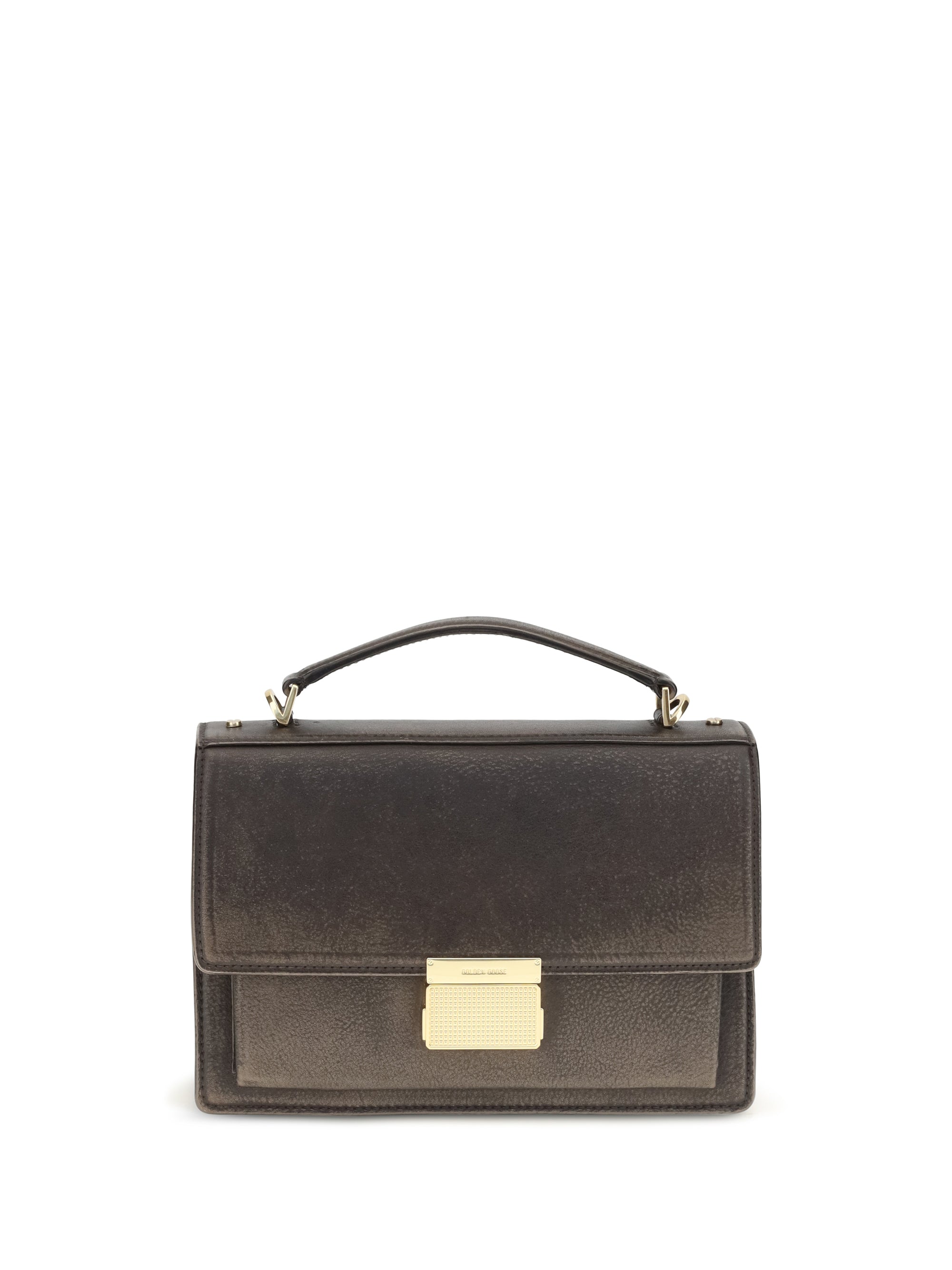 Bolso Golden Goose con asa superior — Marrón
