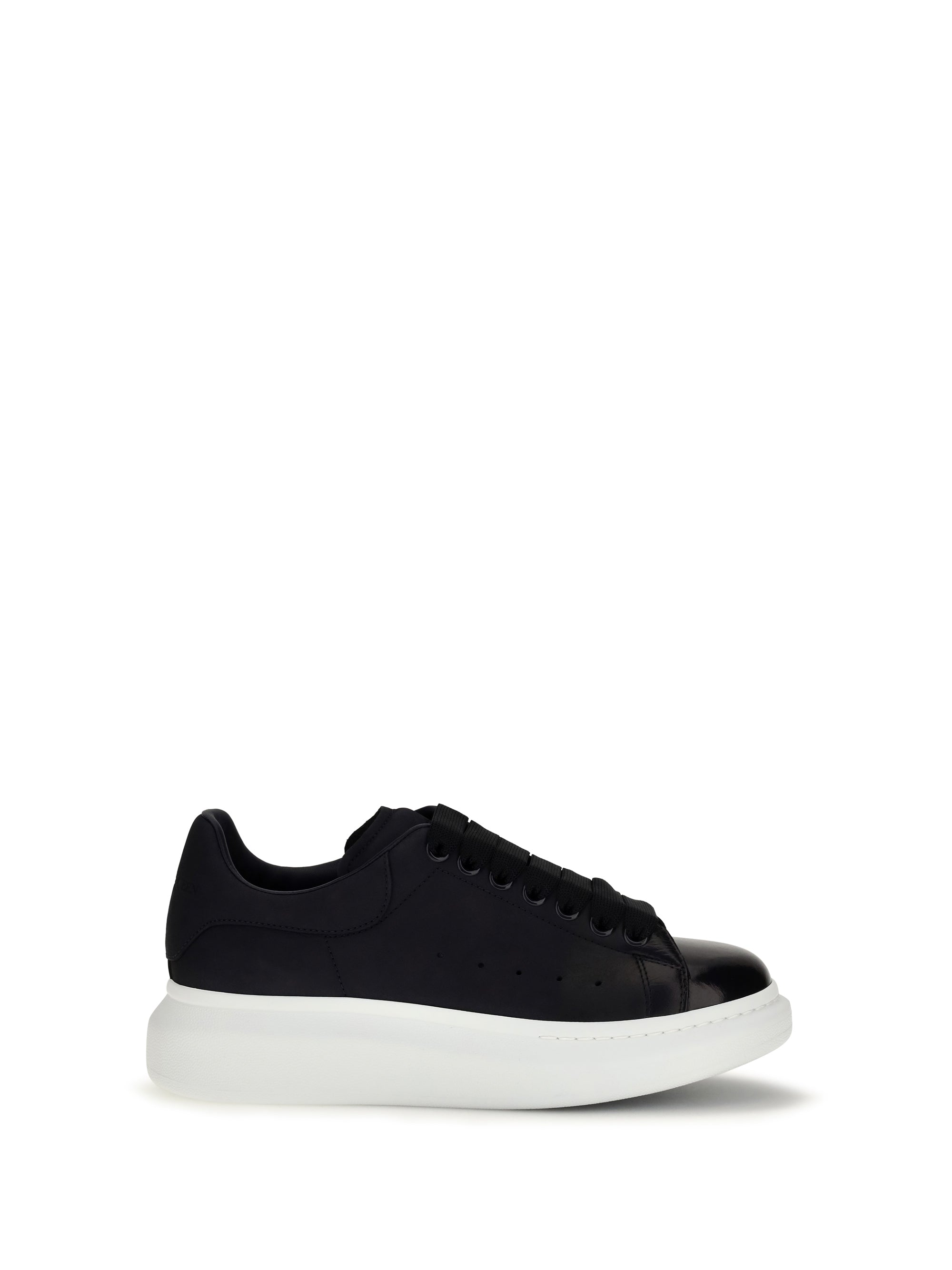 Alexander McQueen Oversized Lea Sneakers — Black