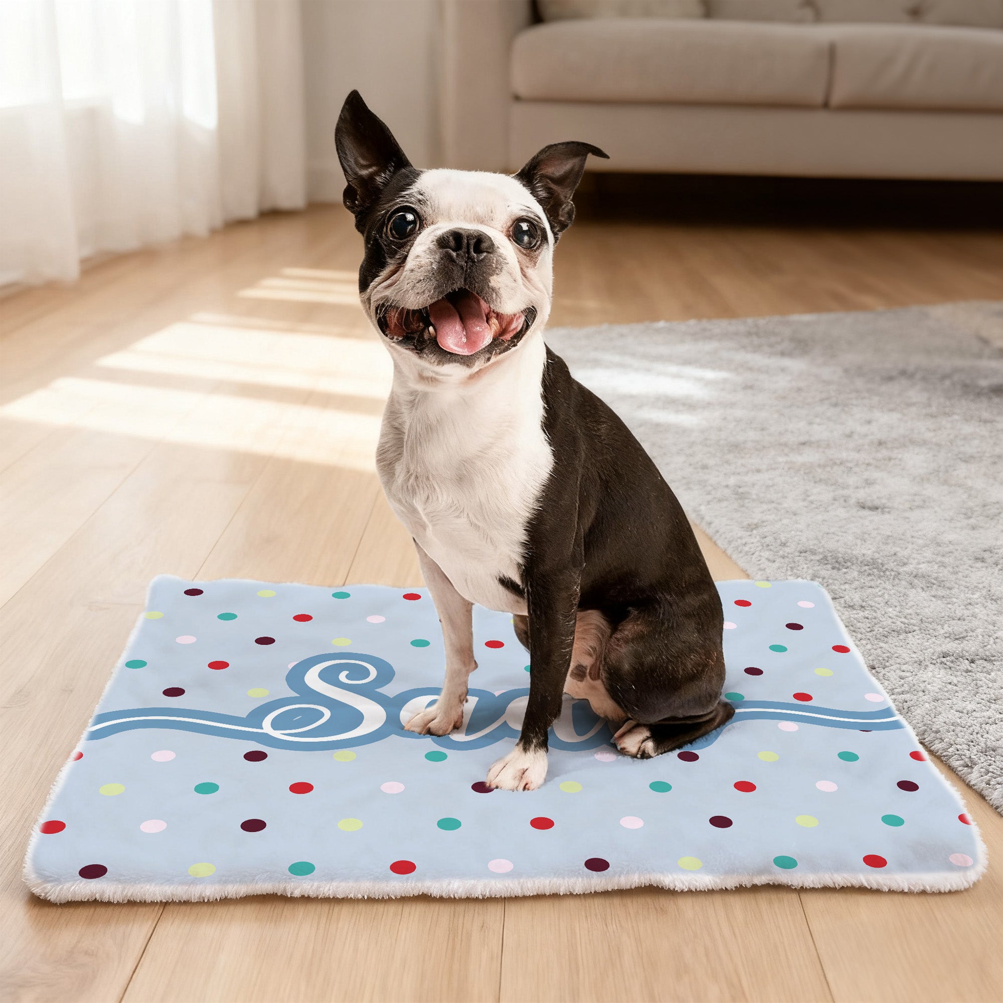 Regalo de cumpleaños personalizado para los dueños de mascotas, con su nombre, para actividades al aire libre.