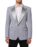 Gray Wool Sicilia 2 Buttons Men Suit Blazer 03+pl+se+wo