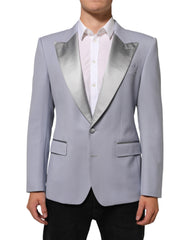 Gray Wool Sicilia 2 Buttons Men Suit Blazer 03+pl+se+wo