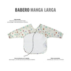 Babero con manga impermeable  Funny Polka Dots Nenina & Co