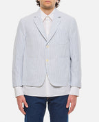 Thom Browne Jackets Clear Blue