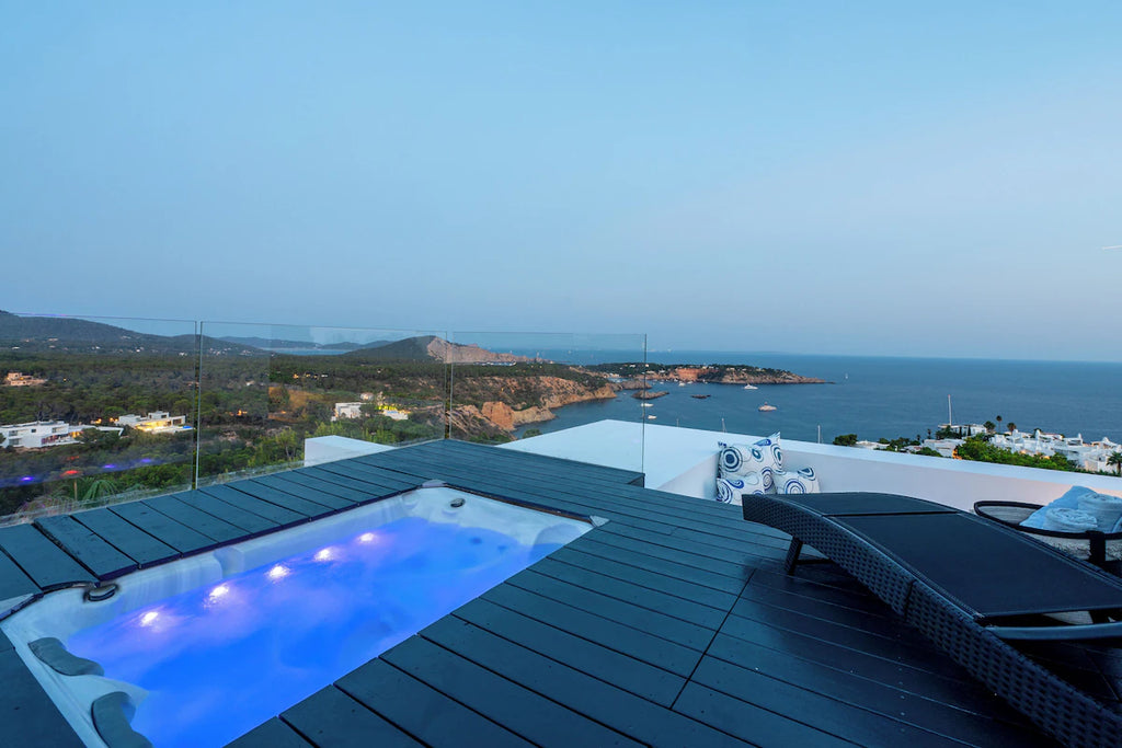 Super Rare Seafront Luxury Ibiza Villa in a Premier Gated Community in Sant Josep