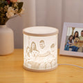 Personalizado 3D Impreso 1-2 Fotos Relieve Luminoso Luz Translúcida Decoración para el Hogar Cumpleaños Memorial Condolencia Regalo para Amigos de la Familia