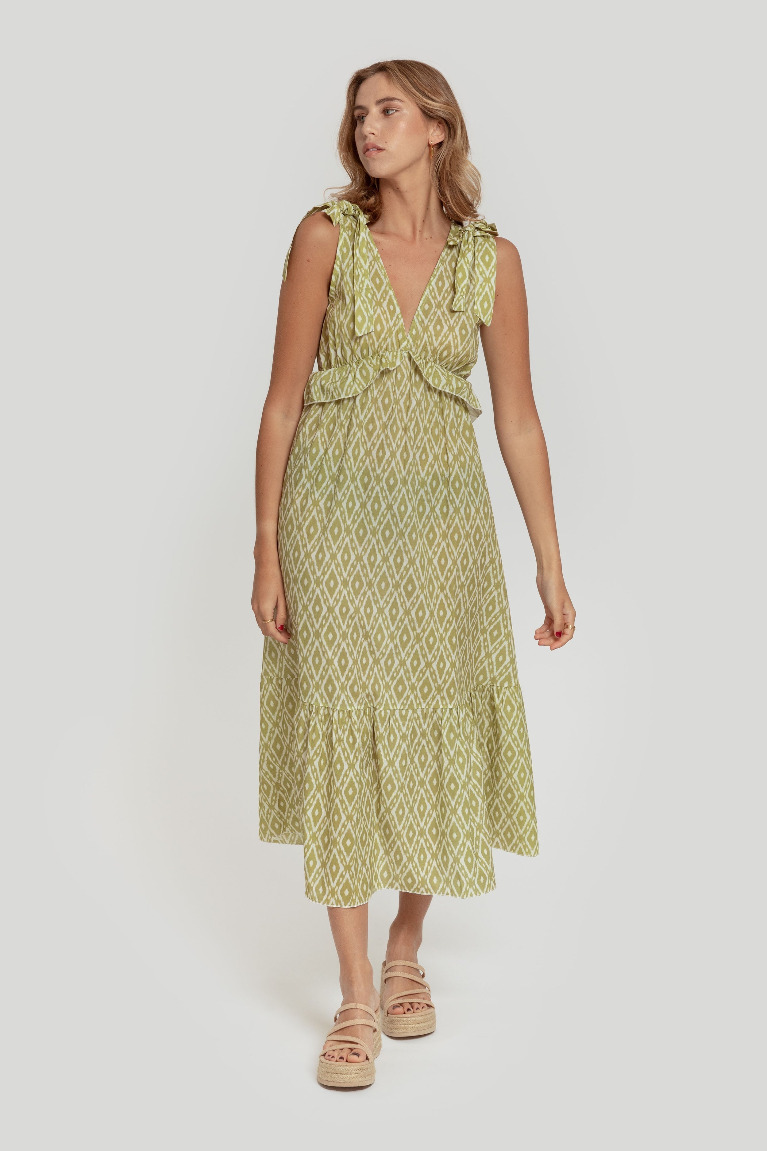VESTIDO  LAZOS