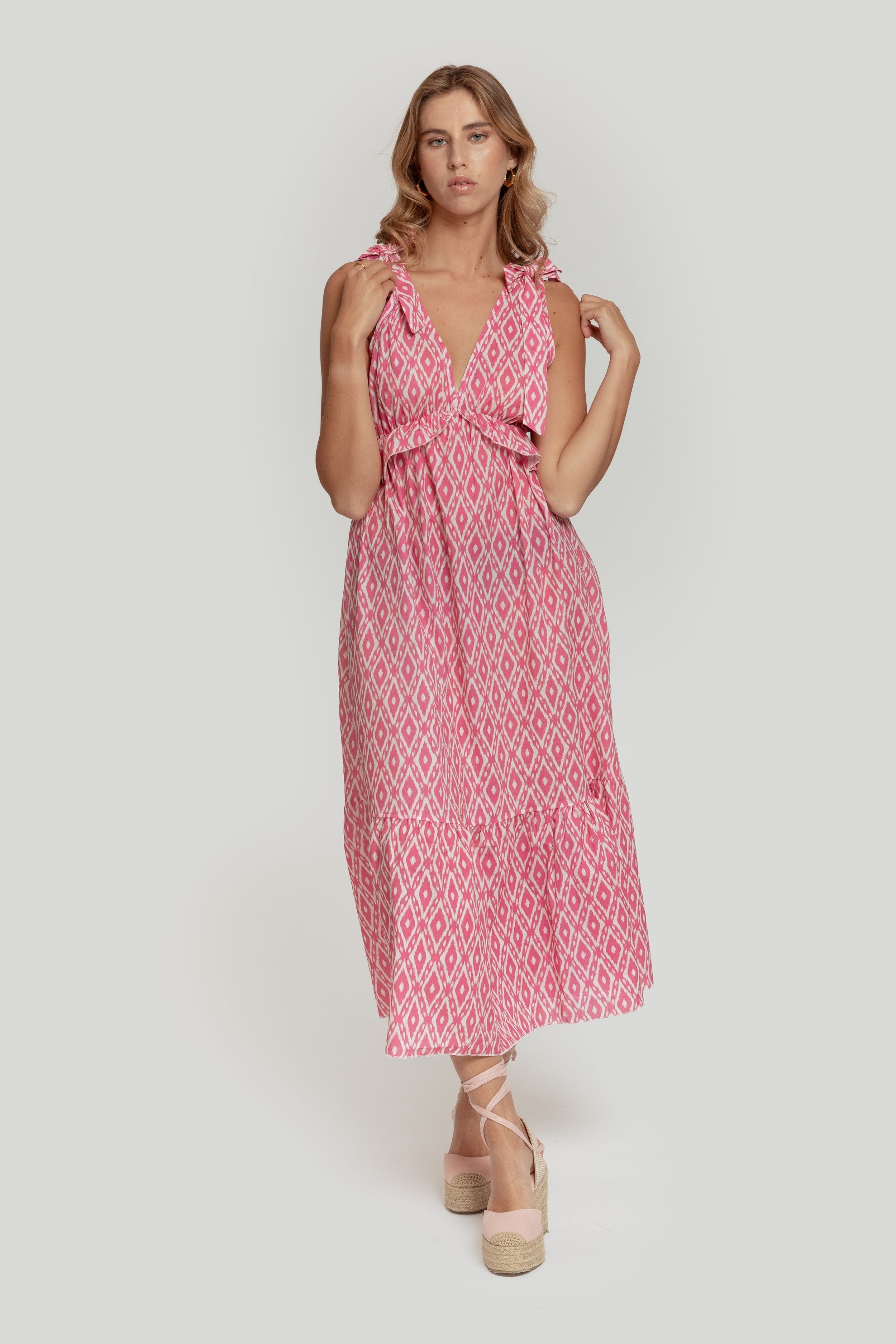 VESTIDO  LAZOS