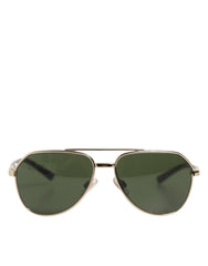 Women's Gla1440 Aviator Silver Frame Sunglasses