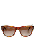Women's Gla1468 Tortoiseshell Wayfarer Sunglasses Brown