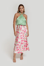 FALDA  ESTAMPADA