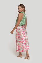 FALDA  ESTAMPADA