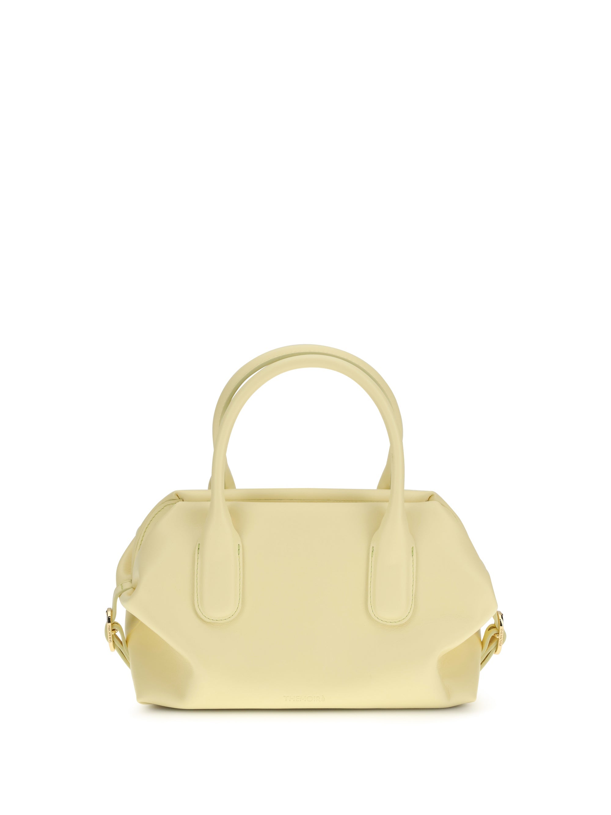 Themoirè Tallia Trunk Top Handle Bag — Yellow