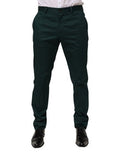 Men's Cotton Formal Trousers Green