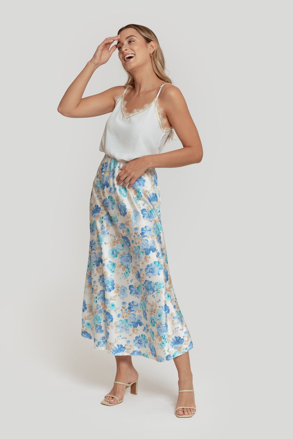 FALDA  ESTAMPADA