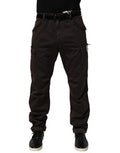 Men's Cotton Cargo Pants Brown