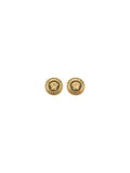 Versace Medusa Logo Earrings — Gold