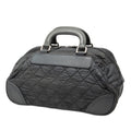 Paris New York Quilted Nylon Duffle Handbag