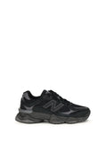 New Balance Leather and Mesh Low-Top Sneaker — Gray