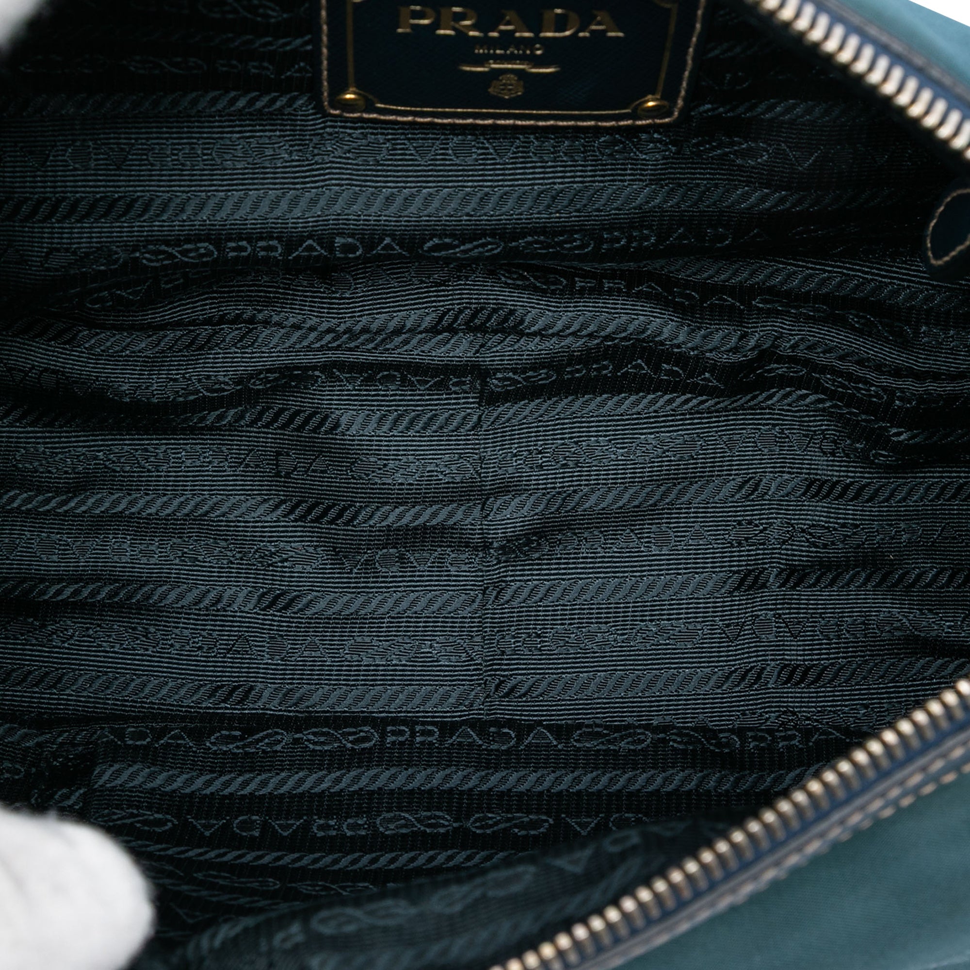 Tessuto Canapa Logo Shoulder Bag