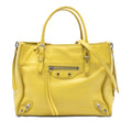 Mini Leather Papier A4 Zip Around Satchel