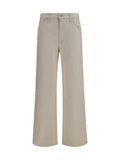 Mother Denim The Dodger Skimp Jeans — Beige