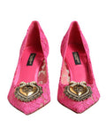 Women's Pink Taormina Lace Devotion Pumps Shoes Co+pa+se+vi