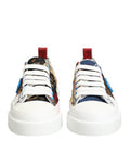 Women's Multicolor Patchwork Low Top Sneakers Shoes Co+se+vi+05lf