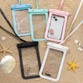 Funda impermeable personalizada para teléfono con nombre y cordón desmontable Vacaciones en la playa Cumpleaños Regalo para amigo Amante de los deportes acuáticos