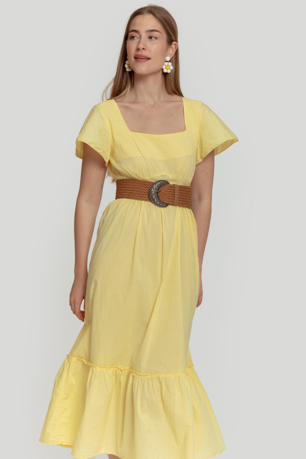 VESTIDO  VOLANTE