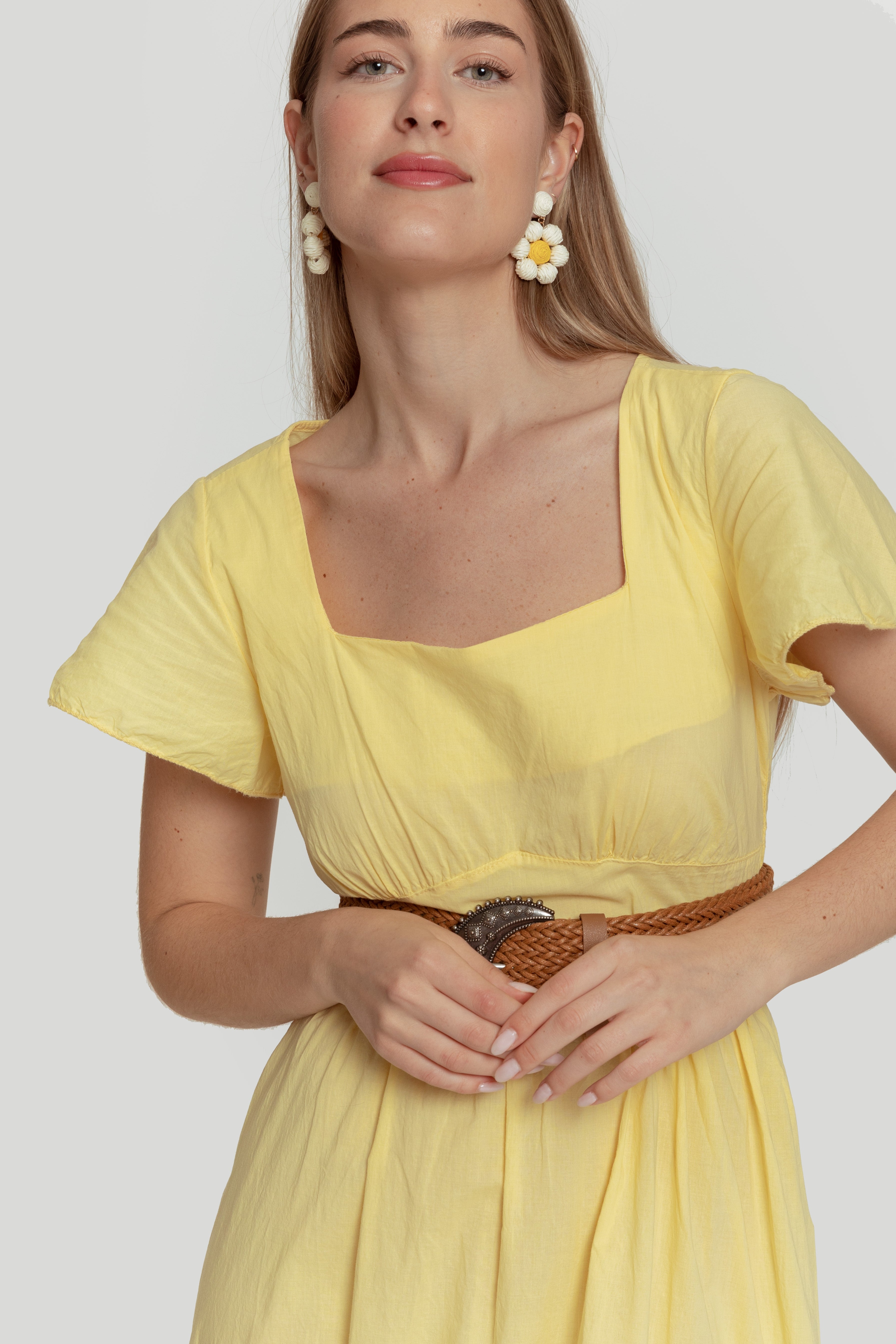 VESTIDO  VOLANTE