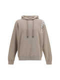 Off-White Vertical Bookish Hoodie — Beige