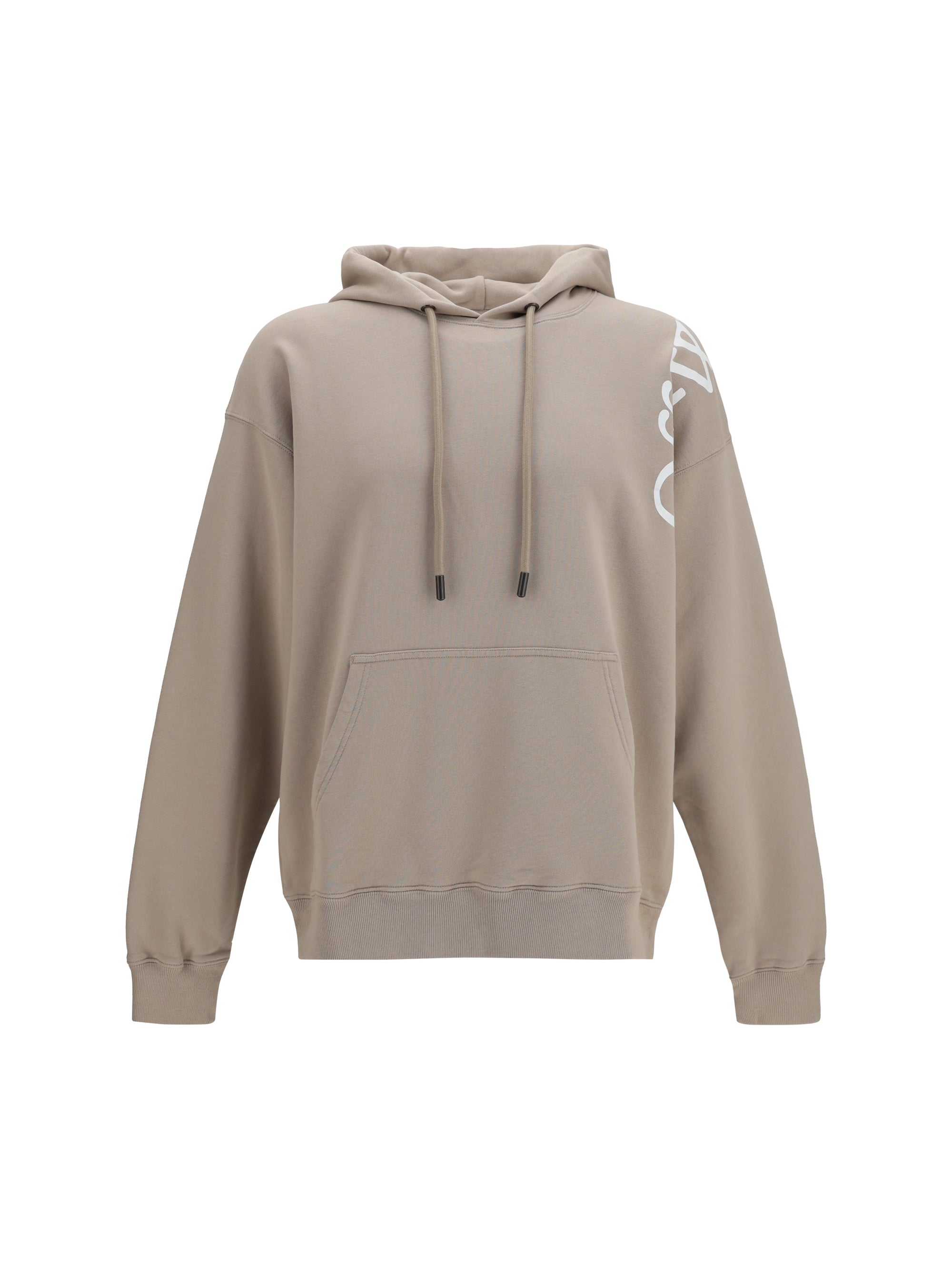 Off-White Vertical Bookish Hoodie — Beige