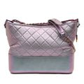 Medium Iridescent Calfskin Gabrielle Crossbody