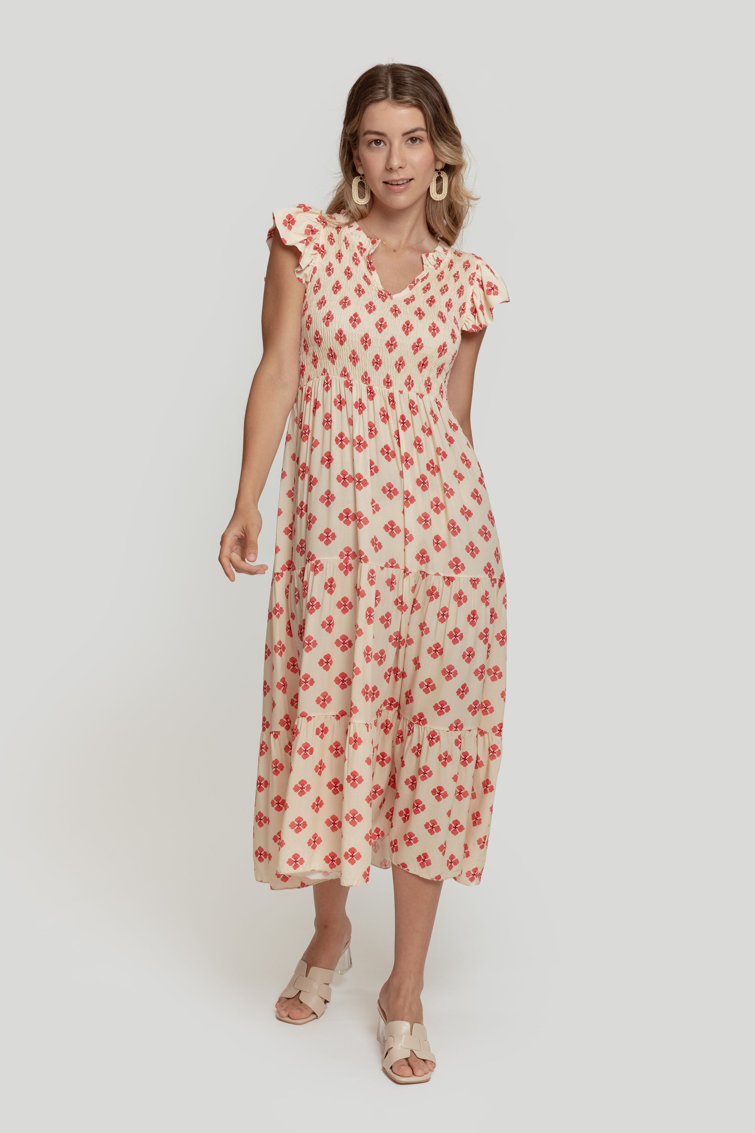 VESTIDO  FLORES