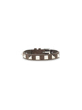 Pulsera Valentino Garavani Rockstud — Marrón