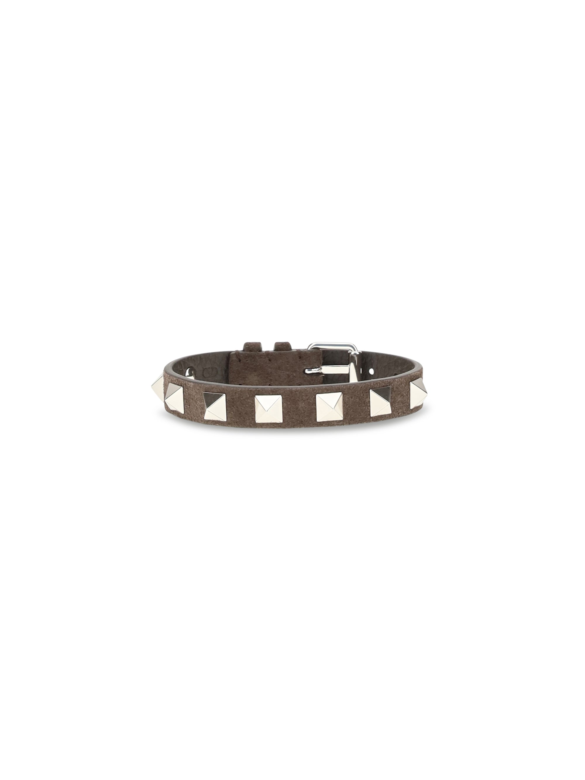 Valentino Garavani Rockstud Bracelet — Brown